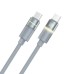 Дата кабель USB-C to USB-C 1.0m 3A 60W warm light gray ColorWay (CW-CBPDCC092-GR) Дата кабель USB-C to USB-C 1.0m 3A 60W warm light gray ColorWay (CW-CBPDCC092-GR)
