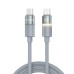 Дата кабель USB-C to USB-C 1.0m 3A 60W warm light gray ColorWay (CW-CBPDCC092-GR) Дата кабель USB-C to USB-C 1.0m 3A 60W warm light gray ColorWay (CW-CBPDCC092-GR)