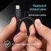 Дата кабель USB 2.0 AM to Lightning 1.0m 3A textured PVC black ColorWay (CW-CBUL094-BK)