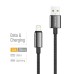 Дата кабель USB 2.0 AM to Lightning 2.0m 3A zinc alloy braided black ColorWay (CW-CBUL099-BK) Дата кабель USB 2.0 AM to Lightning 2.0m 3A zinc alloy braided black ColorWay (CW-CBUL099-BK)