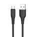 Дата кабель USB 2.0 AM to Micro 5P 1.0m 3A textured PVC black ColorWay (CW-CBUM094-BK) Дата кабель USB 2.0 AM to Micro 5P 1.0m 3A textured PVC black ColorWay (CW-CBUM094-BK)