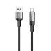 Дата кабель USB 2.0 AM to USB-C 2.0m 6A braided wire black ColorWay (CW-CBUC097-BK) Дата кабель USB 2.0 AM to USB-C 2.0m 6A braided wire black ColorWay (CW-CBUC097-BK)