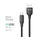 Дата кабель USB 2.0 AM to USB-C 1.0m 3A TPE embossed black ColorWay (CW-CBUC101-BK) Дата кабель USB 2.0 AM to USB-C 1.0m 3A TPE embossed black ColorWay (CW-CBUC101-BK)