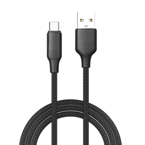 Дата кабель USB 2.0 AM to USB-C 1.0m 3A TPE embossed black ColorWay (CW-CBUC101-BK) Дата кабель USB 2.0 AM to USB-C 1.0m 3A TPE embossed black ColorWay (CW-CBUC101-BK)