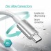 Дата кабель USB 2.0 AM to USB-C 2.0m 3A zinc alloy braided white ColorWay (CW-CBUC099-WT) Дата кабель USB 2.0 AM to USB-C 2.0m 3A zinc alloy braided white ColorWay (CW-CBUC099-WT)