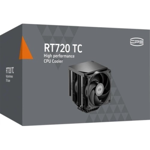 Кулер для процессора PcCooler Охолоджувач для процесора PсCOOLER RT720 TC BK чорний IntelLGA 115X/12 (RT720 TC BK) Кулер для процессора PcCooler Охолоджувач для процесора PсCOOLER RT720 TC BK чорний IntelLGA 115X/12 (RT720 TC BK)