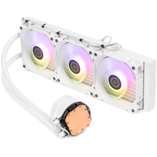 Система жидкостного охлаждения Qube ZT-360 white