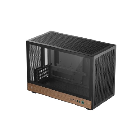 Корпус для ПК Deepcool CH260 Wood Black (R-CH260-BKNWM0-G-1)