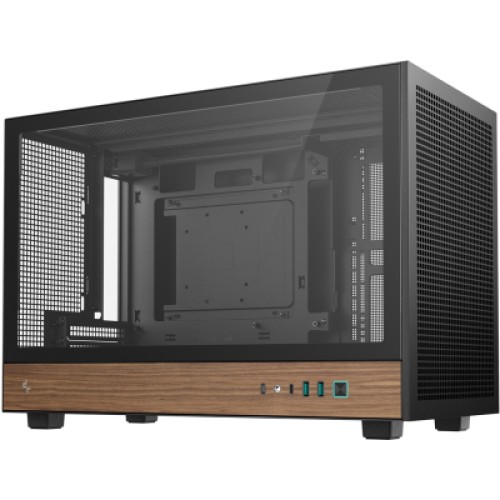 Корпус для ПК Deepcool CH260 Wood Black (R-CH260-BKNWM0-G-1)