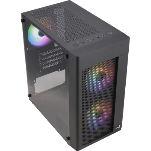 Корпус для ПК AeroCool Hexform-G-BK-v2 Black 600W (ACCX-PV38004.11) Корпус для ПК AeroCool Hexform-G-BK-v2 Black 600W (ACCX-PV38004.11)