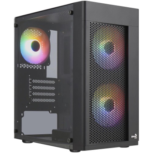 Корпус для ПК AeroCool Hexform-G-BK-v2 Black 600W (ACCX-PV38004.11) Корпус для ПК AeroCool Hexform-G-BK-v2 Black 600W (ACCX-PV38004.11)