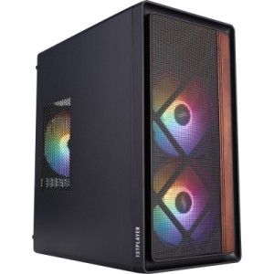 Корпус для ПК 1stPlayer WD1-BK-3F1