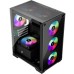 Корпус для ПК 1stPlayer X2-M-BK-4F1-PS-600FK-EU