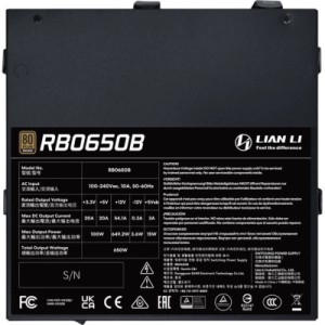 Блок питания Lian Li 650W RB0650B (G9P.RB0650B.B000.EU)