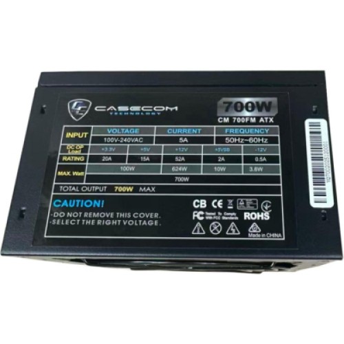 Корпус для ПК Casecom 700W (CM 700FM ATX) Корпус для ПК Casecom 700W (CM 700FM ATX)