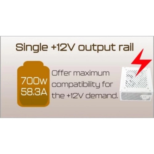 Блок питания HighPower 600W (HPE-600ST-B12S)