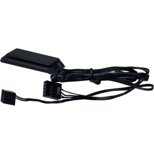 Кулер для корпуса Lian Li UNI Fan SL WIRELESS LCD 120-1, Black (G99.12SLLCD1W1B.00)