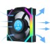 Кулер для корпуса Lian Li UNI Fan SL WIRELESS LCD 120-1, Black (G99.12SLLCD1W1B.00)