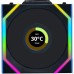 Кулер для корпуса Lian Li UNI Fan SL WIRELESS LCD 120-1, Black (G99.12SLLCD1W1B.00)