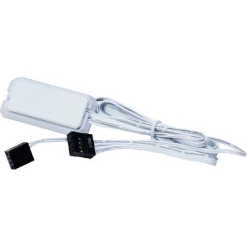 Кулер для корпуса Lian Li UNI Fan SL WIRELESS LCD 120-1, White (G99.12SLLCD1W1W.00)