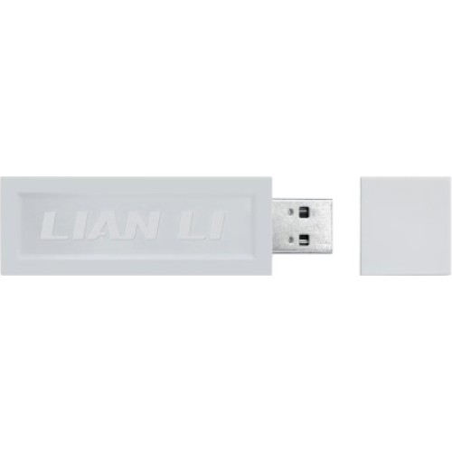 Кулер для корпуса Lian Li UNI Fan SL WIRELESS LCD 120-3, White (G99.12SLLCD1W3W.00)