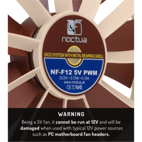 Кулер для корпуса Noctua NF-F12 5V PWM