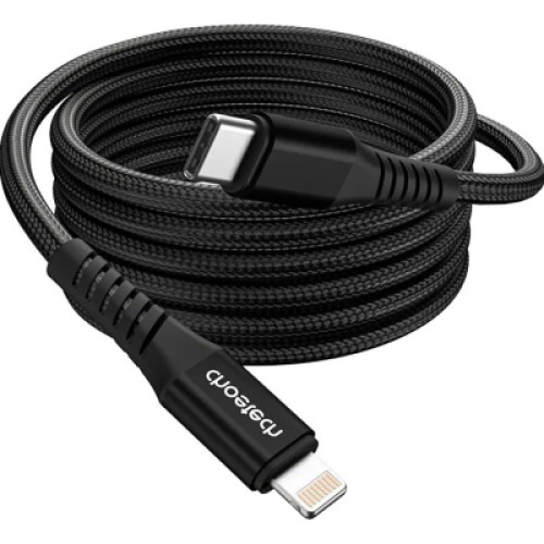 Дата кабель USB-C to Lightning 1.0m PD27W black Choetech (XCL-1030-BK) Дата кабель USB-C to Lightning 1.0m PD27W black Choetech (XCL-1030-BK)