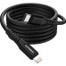 Дата кабель USB-C to Lightning 1.0m PD27W black Choetech (XCL-1030-BK) Дата кабель USB-C to Lightning 1.0m PD27W black Choetech (XCL-1030-BK)