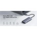 Концентратор Cudy USB-C 6-in-1 1xHDMI 4K + 1xUSB-C + 1xUSB 3.0 5Gbps + 2xUSB 2.0 (UH606)