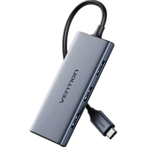 Концентратор Vention USB-C 6-in-1 3xUSB 3.0 + HDMI 4K30Hz + SD/TF 0.15m (TOOHB) Концентратор Vention USB-C 6-in-1 3xUSB 3.0 + HDMI 4K30Hz + SD/TF 0.15m (TOOHB)