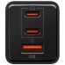 Зарядное устройство Spigen 2xUSB-C PD + 1xUSB 47W black (ACH09465)