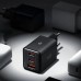 Зарядное устройство Spigen 2xUSB-C PD + 1xUSB 47W black (ACH09465)