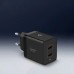 Зарядное устройство Spigen 2xUSB-C PD 47W black (ACH09457)