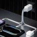 Зарядное устройство Spigen 2xUSB-C PD + 1xUSB 67W white (ACH08710)