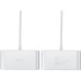 Зарядное устройство HOCO 2xUSB 10.5W + 3x car socket silver (6957531050896)