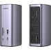 Порт-репликатор Ugreen USB-C Multifunctional Docking Station 12in1 USB HDMI DP RJ45 AUX SD TF (90325)