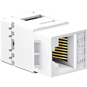 Модуль Keystone RJ45 UTP cat.6 NW186 Unshielded Module 180° White Ugreen (30844)