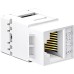 Модуль Keystone RJ45 UTP cat.6 NW186 Unshielded Module 180° White Ugreen (30844)