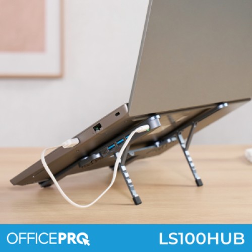 Подставка для ноутбука OfficePro LS100HUB Подставка для ноутбука OfficePro LS100HUB