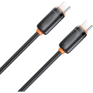 Дата кабель USB-C to USB-C 1.0m 60w black XO (NB-Q302B-CC.black)