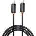 Дата кабель USB-C to USB-C 1.0m 60w black XO (NB-Q302B-CC.black) Дата кабель USB-C to USB-C 1.0m 60w black XO (NB-Q302B-CC.black)