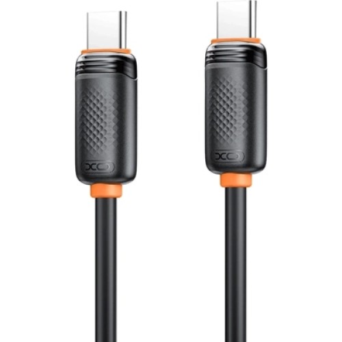 Дата кабель USB-C to USB-C 1.0m 60w black XO (NB-Q302B-CC.black) Дата кабель USB-C to USB-C 1.0m 60w black XO (NB-Q302B-CC.black)