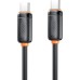Дата кабель USB-C to USB-C 1.0m 60w black XO (NB-Q302B-CC.black) Дата кабель USB-C to USB-C 1.0m 60w black XO (NB-Q302B-CC.black)