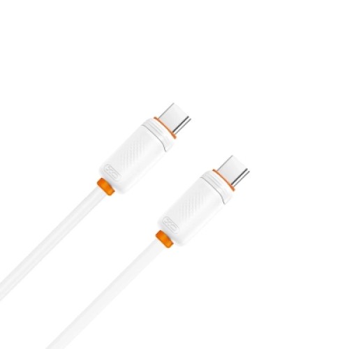 Дата кабель USB-C to USB-C 1.0m 60w white XO (NB-Q302B-CC.white) Дата кабель USB-C to USB-C 1.0m 60w white XO (NB-Q302B-CC.white)
