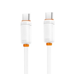 Дата кабель USB-C to USB-C 1.0m 60w white XO (NB-Q302B-CC.white)