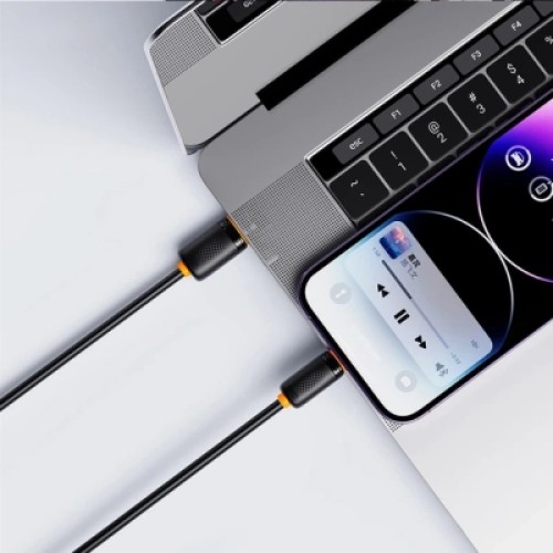 Дата кабель USB 2.0 AM to Lightning 1.0m 3A black XO (NB302-AI.black)