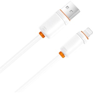 Дата кабель USB 2.0 AM to Lightning 1.0m 3A white XO (NB302-AI.white)