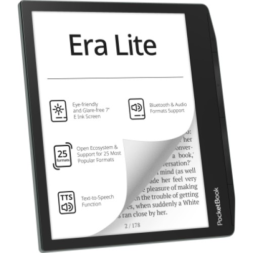 Электронная книга Pocketbook 710 Era Lite, Stone Green (PB710-9-WW)