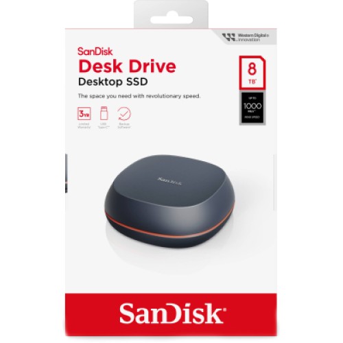 Накопитель SSD USB 3.2 8TB SanDisk (SDSSDT40-8T00-EM25)