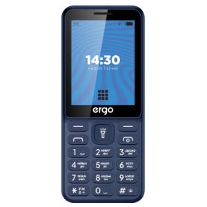 Мобільний телефон Ergo E284 Blue
